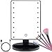 thumbnail image 3 of YUIEE Miroir de Maquillage Éclairé par LED avec 16 Lumières LED Écran Tactile Luminosité Réglable Rotation 180 Batterie USB Double Charge Comptoir Cosmétiques pour Mères Femmes Adolescentes Filles Juniors, 3 of 4