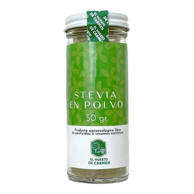 Stevia En Polvo 100% Pura Huerto de Carmen 50g Original