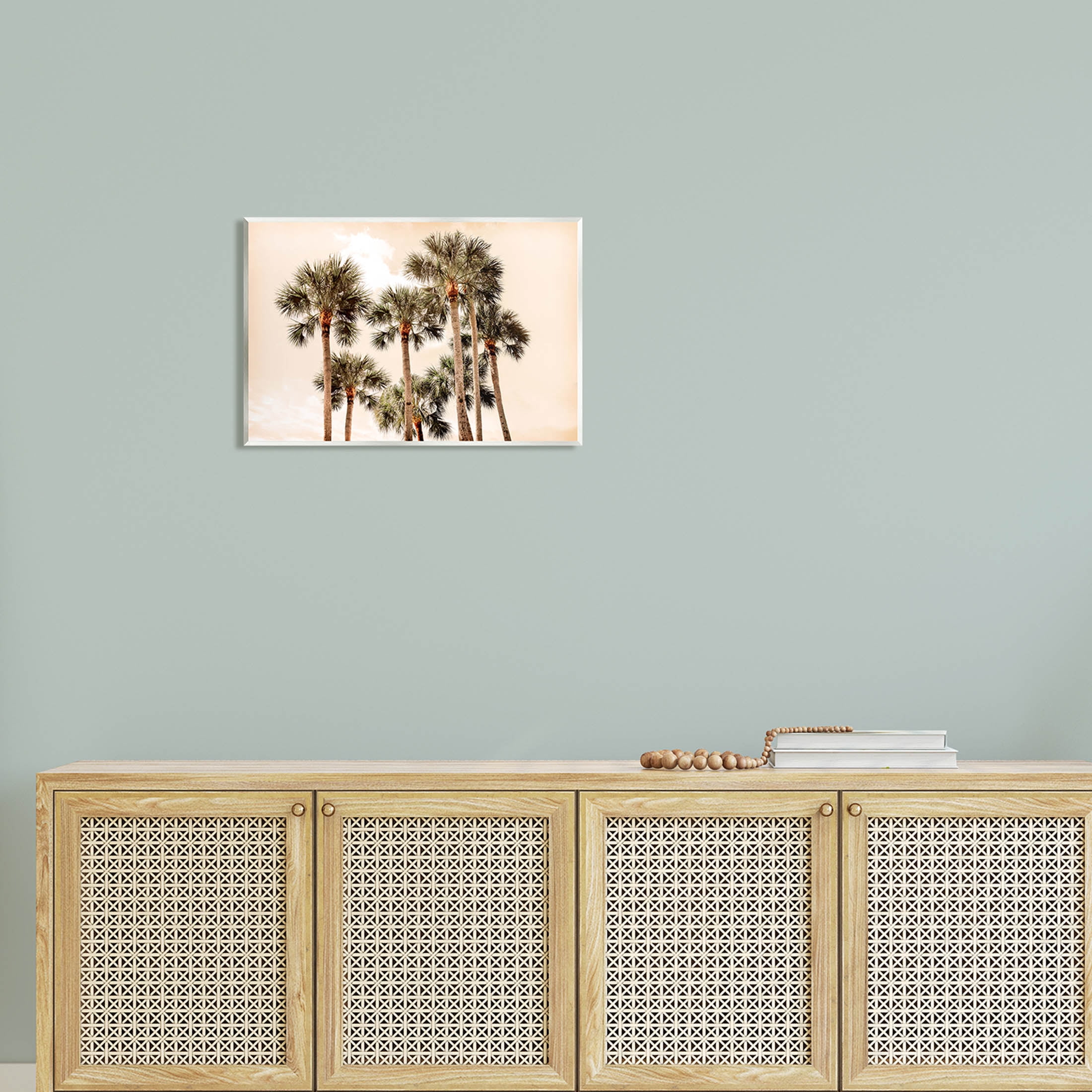 Summer Palm Trees Sky Landscape Photograph Unframed Art Print Wall Art
