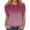 DM17-Watermelon Red, variant on IYYVV Western Tops For Women Loose Casual Funny Shirt Crewneck Short Sleeve Tunic Tops Plain Tshirts Loose Flowy Spring Clothes Teen Girls Army Green M