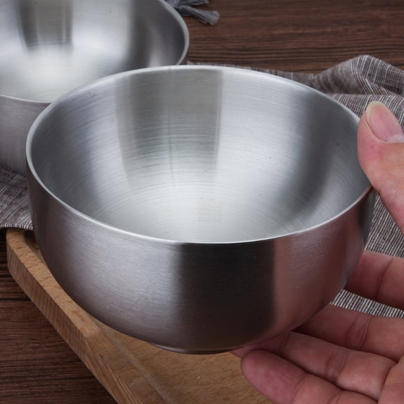 de material acero inoxidable (doble pared), tamaño S/ M/ L, para alimentación/sopa/aperitivos para niños , sin BPA, y aptos 127X85mm perfecl Tazón de acero inoxidable