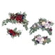 thumbnail image 1 of Guirnalda decorativa de rosas artificiales para arco de boda estilo granja, para mesa rojo azul blanco, 1 of 9