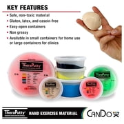 TheraPutty exercise putty, black, 2 ounce