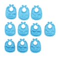 thumbnail image 4 of 1/12 casa de muñecas miniatura 10 piezas bebé muñeca babero delantal ropa regalos oscuro Azul oscuro perfke Muñeca en miniatura para niña, 4 of 8