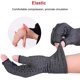 thumbnail image 4 of pares de guantes de compresión sin dedos para artritis, soporte para muñeca para osteoartritis reumatoide, alivia el dolor de manos (S, antideslizante), 4 of 4