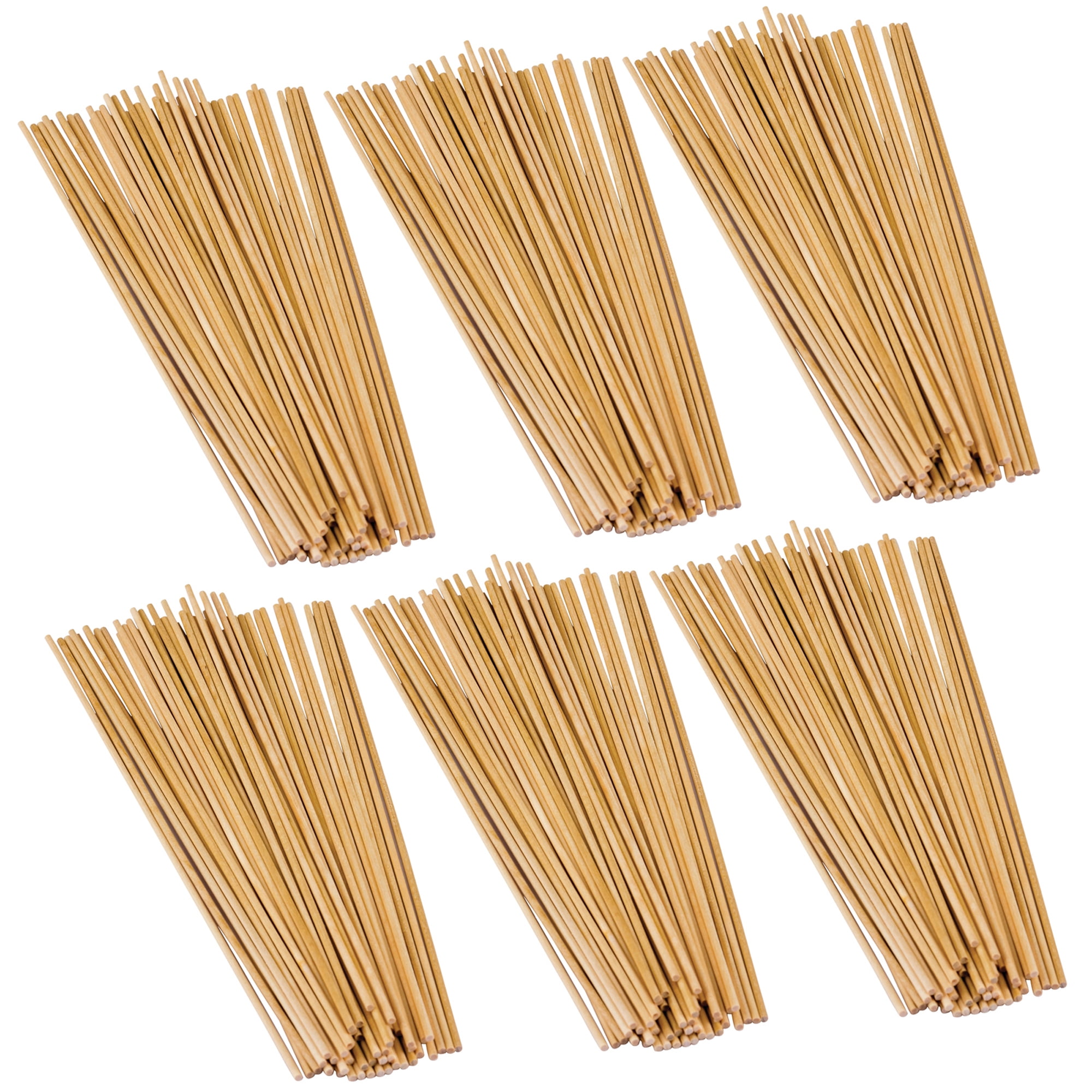 STEM Basics 1/8" Wood Dowels, 100 Per Pack, 6 Packs