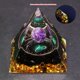 thumbnail image 1 of 1pc Twelve Constellations Orgone Pyramid Taurus/Scorpio/Leo/Pisces/Cancer/Virgo/Libra/Aries/Gemini/Aquarius Amethyst Peridot Healing Crystal Energy Orgonite Pyramide Meditation Tool Quartz Home Decor, 1 of 5