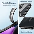 thumbnail image 6 of JETech Electroplated Case for iPhone 14 6.1-Inch, Camera Lens Full Protection, Compatible with MagSafe Wireless Charging, Shockproof Soft TPU Phone Cover (Black), 6 of 7