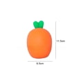 thumbnail image 3 of Stress Relief Carrot Squeeze Toy for Adults - Slow Rising & Spring Back Anti-Anxiety Fidget Toy with Soft Sponge Material for Office, Home, and Travel, 3 of 6