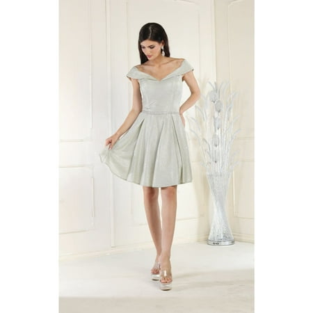 Homecoming Off The Shoulder Dress