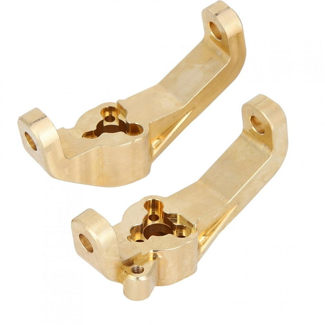 2pcs RC Car Front C Hub Caster Mount, High Strength RC Car Hub Caster Bracket, RC Vehicle RC Truck For RC Crawler Car 1/10 RC