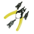 thumbnail image 4 of FESTFENDS Internal External Ring Remover Pliers Yellow 1 Set 5.9x3.9in, 4 of 8