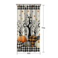 thumbnail image 5 of Halloween Pumpkins and Spooky Trees Shower Curtain 36"x72" ,Bathroom Decorative Shower Curtains Set with 12 Hooks,Modern Waterproof Washable Shower Curtain, 5 of 6