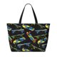 thumbnail image 2 of Easygdp Colorful Skateboard Bolsa de Viaje de Playa de Gran Capacidad, Bolsa Tote Perfecta para la Playa, Escapadas de Fin de Semana y Viajes, 2 of 7
