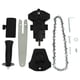 thumbnail image 1 of Accesorio de motosierra, taladro eléctrico modificado para accesorio de motosierra, sierra de cadena eléctrica con una mano para cortar madera, 15,2 cm/6 pulgadas, 1 of 10