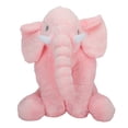 thumbnail image 4 of Juguete de Peluche Elefante Suave Divertido Yuxing Rosa, 4 of 5