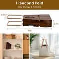 thumbnail image 6 of Teak Bathtub Tray Expandable Bathroom Tray for Home Spa Relaxation, Wooden Tray Caddy for Bathtub, Teak Bathtub Caddy as Unique Housewarming, Birthday, Wedding Shower Gifts. Dark Walnut, 6 of 14
