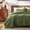Loden Green, variant on Sleep Zone Ultrasonic Medallion Quilt Set Full/Queen, Soft Lightweight Bedspread, All-Season Coverlet (Rose Pink, Full/Queen)