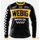 thumbnail image 4 of Camiseta de ciclismo de montaña BMX para hombre, camiseta de ciclismo de montaña, dh, enduro, motocross, ropa deportiva, camiseta de descenso, camiseta de bicicleta de carretera, 4 of 5