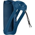 thumbnail image 5 of Silicone Case for JBL File 5 Waterproof Portable Bluetooth Speaker with Shoulder Strap and Carabiner (Blue), 5 of 7