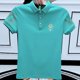 thumbnail image 3 of Camiseta para hombre, estilo gótico grunge, color verde, con cuello, polos gráficos, rock trashy, Y2k, ropa bordada para hombre 2024, XL, 3 of 5