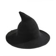 thumbnail image 1 of Sombreros para mujer, sombrero de bruja, sombrero de mago, sombrero de lana, sombreros de poliéster para mujer, 1 of 2