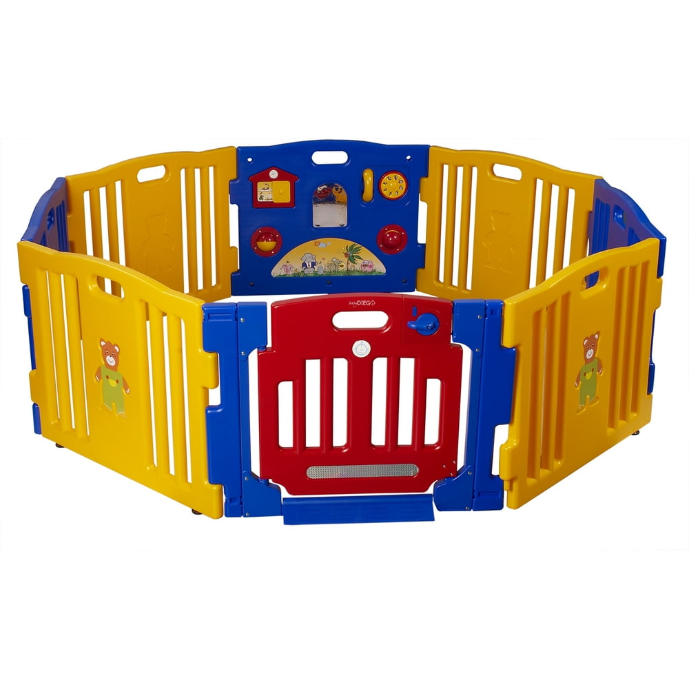 Baby Diego CubZone Playard Activity Center Baby Gate