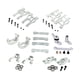 thumbnail image 4 of Kit de piezas para coche RC 1/10, accesorio de copa de dirección, reemplazo directo, portátil premium Plata, 4 of 9