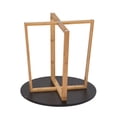 thumbnail image 5 of Eccostyle Solid Bamboo Frame Round End Table - Black, 5 of 7