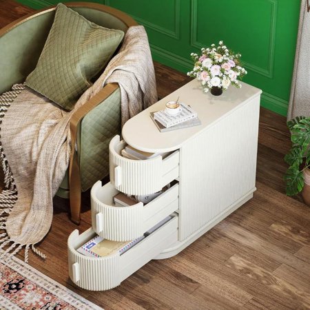 Wood End Table