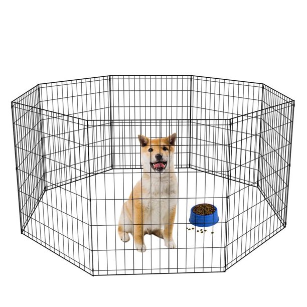 30 inch Puppy Playpen for Medium Dogs, Dog Playpens for the HouseDog