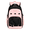 Black and Pink, variant on School Backpack for College High Middle School Fashion Student Bag Cute Aesthetic Teen Bookbag for Teens Women Kids Girls Pink