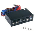 thumbnail image 2 of Desktop Optical Drive Multi-function Panel 5.25'' PC Front Panel Dashboard Spare Parts, 2 of 11