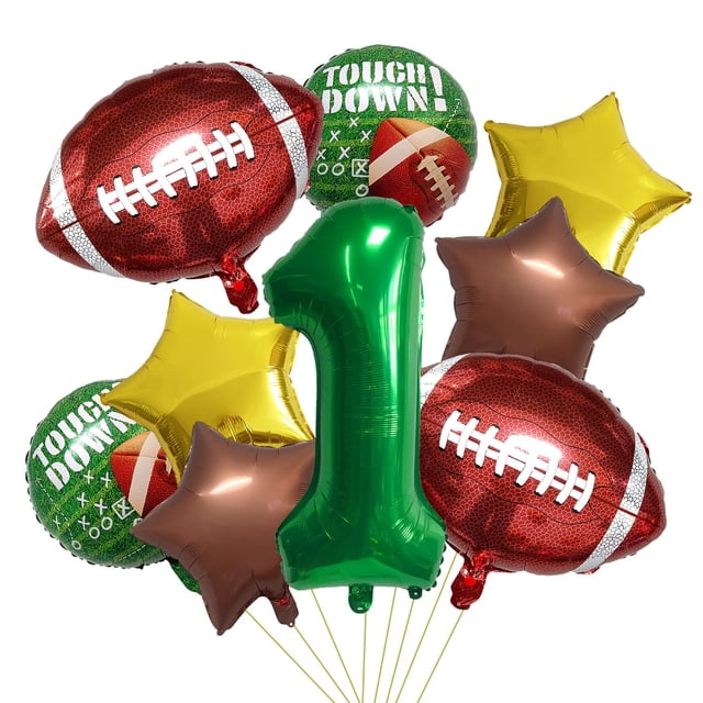 Set de Globos para Fiesta JBCAONTIA Fútbol 1er Cumpleaños