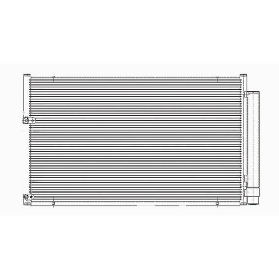 A/C Condenser Fits 2006 Chevrolet Colorado