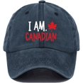 thumbnail image 1 of I Am Canadian Hat Canada Cap Unisex, 1 of 4