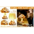 thumbnail image 6 of Mushroom Cloud Explosion Table Lamp, Nuclear Explosion Atomic Bomb Model Light, Creative Art Desk Lamp, USB Bedside Lamp home decor, 6 of 9