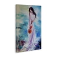 thumbnail image 3 of Stupell Industries Elegant Woman with Violin Music Painting Wrapped Canvas Canvas Art Print Wall Art, 16 x 24, 3 of 7