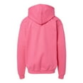 thumbnail image 3 of Youth Softstyle Midweight Fleece Hooded Sweatshirt, 3 of 3