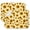 2 Pack Yell, variant on 2pcs Colorful Weed Kitchen Drying Mat, Super Absorbent Microfiber Sink Pad, Hemp Leaf Aesthetic
