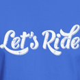 thumbnail image 3 of CafePress - Let's Ride Dark T Shirt - Men's Classic Graphic Cotton T-Shirt, 3 of 4