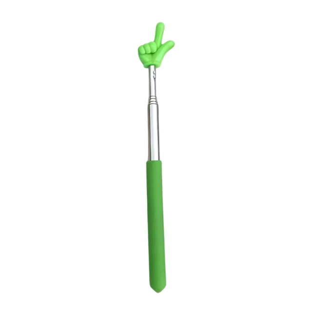 Outdor Telescopic Teachers Pointer Extendable Hand Pointer Finger Pointer Stick Retractable Teacher Pointer For Presentation Whiteboard Blackboard Classroom