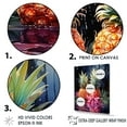 thumbnail image 3 of Designart "Nectar From A Neon Pineapple V" Pineapples Floater Framed Canvas Prints, 3 of 5