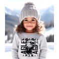 thumbnail image 4 of Eagles Sports Unisex Sweatshirt for Adults, Teens, & Kids School Sports Team Pride Sweater Gray Sweatshirt Youth XS, 4 of 5