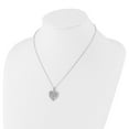 thumbnail image 6 of Auriga Fine Jewelry 925 Sterling Silver 1 mm CZ Tree of Life Heart Necklace 20" for Women, 6 of 6