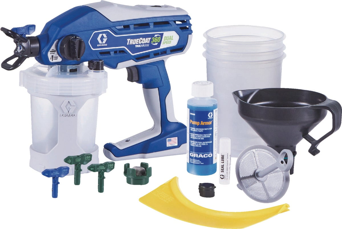 Graco Inc. Graco TrueCoat 360 Dual Speed Handheld Airless Paint Sprayer