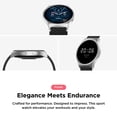 thumbnail image 4 of Reloj inteligente Motorola Moto Watch 120 Bluetooth AMOLED plateado, 4 of 8