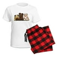 thumbnail image 5 of CafePress - 3 Chinese Shar Pei Pajamas - Women's Short Sleeve Print T-Shirt and Pants Light Cotton Pajama Set, 5 of 7