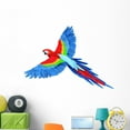 thumbnail image 1 of Flying Parrot Wall Decal by Wallmonkeys Peel and Stick Graphic (48 in W x 34 in H) WM177296, 1 of 4