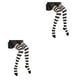 thumbnail image 3 of Jumpingount Medias Pantimedias Calcetines altos iris Muslo Juego de rol Fiesta Mascarada Type1 NO1, 3 of 6